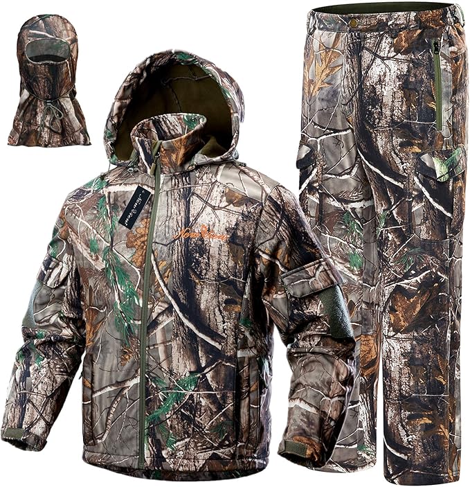 Amazon.com: NEW VIEW Upgraded Hunting Clothes for Men,Silent Water Resistant Hunting Suits 