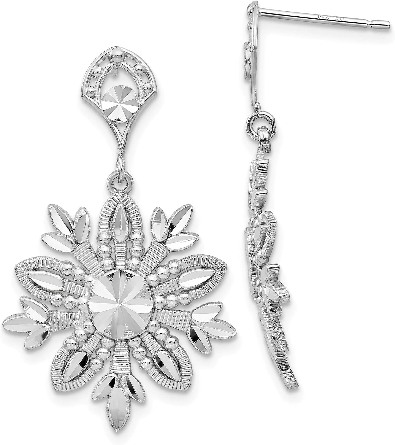 amazon snowflake earrings