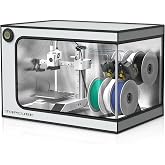 TOPCUBE 3D Printer Enclosure for Bambu Lab A1 Mini Combo with LED Light | Stainless Steel Frame Enclosure Fireproof Dustproof Noise Reduction Constant Temperature 3D Printer Cover, 735x495x495MM