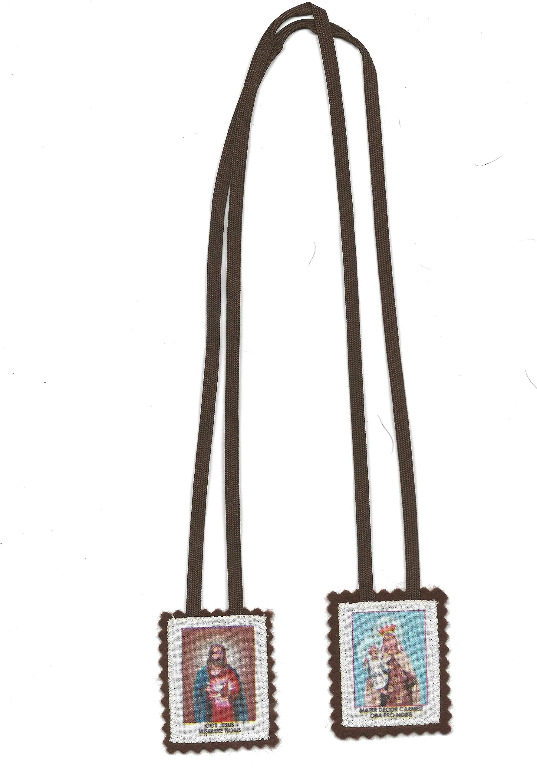 Scapulaire De Notre Dame Du Mont Carmel D537 Nc Amazon Com Books