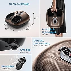 RENPHO 2025 Foot Massager Machine with Heat, Foot