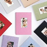 Vienrose Photo Album 6x4 300 Pockets Linen Cover Memo Spaces 33x23 cm view 8