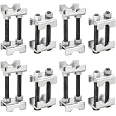 DASBET Adjustable 2-Way Coil Spring Spacers 8 Pack | 1&rdquo;-2&rdquo; Lift or Lower Spring Compressor Tool, Mini Coil Spring Booster for Car &amp; Truck Shock Absorbers, Strut Accessories (8)