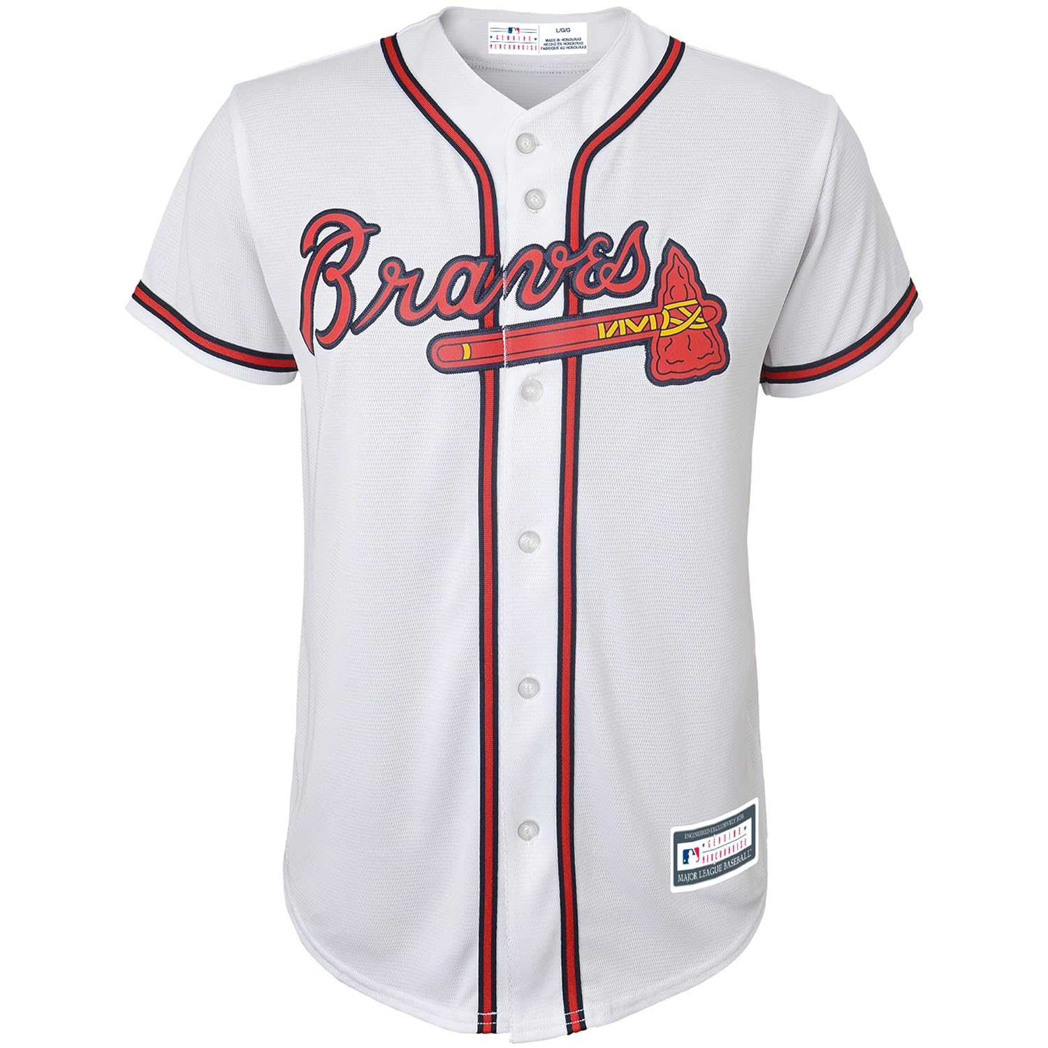 atlanta braves youth jersey