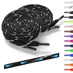 Neo-wows Elastic No Tie Flat Shoelaces for