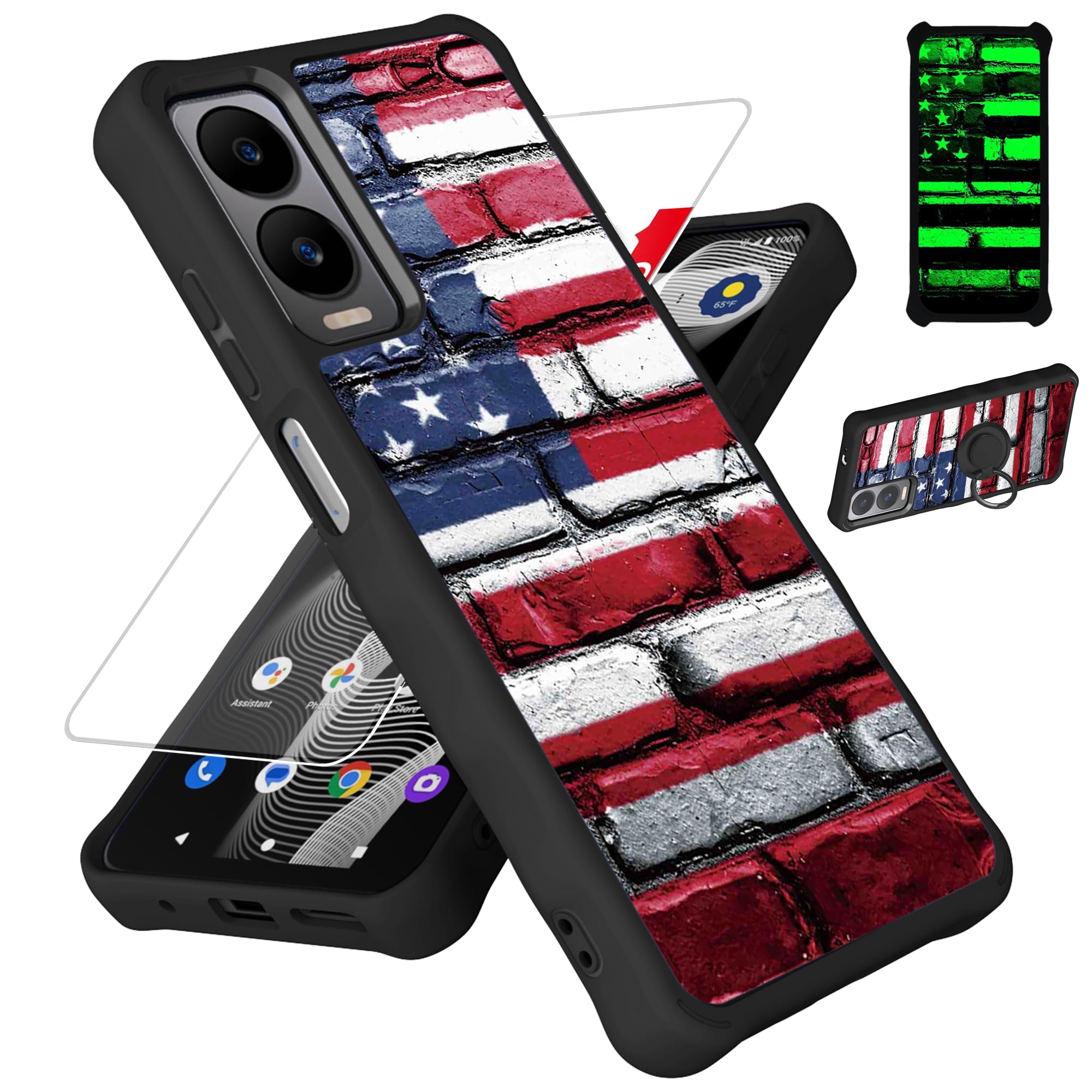 jioeuinly for Cricket Debut S3 Case Compatible for