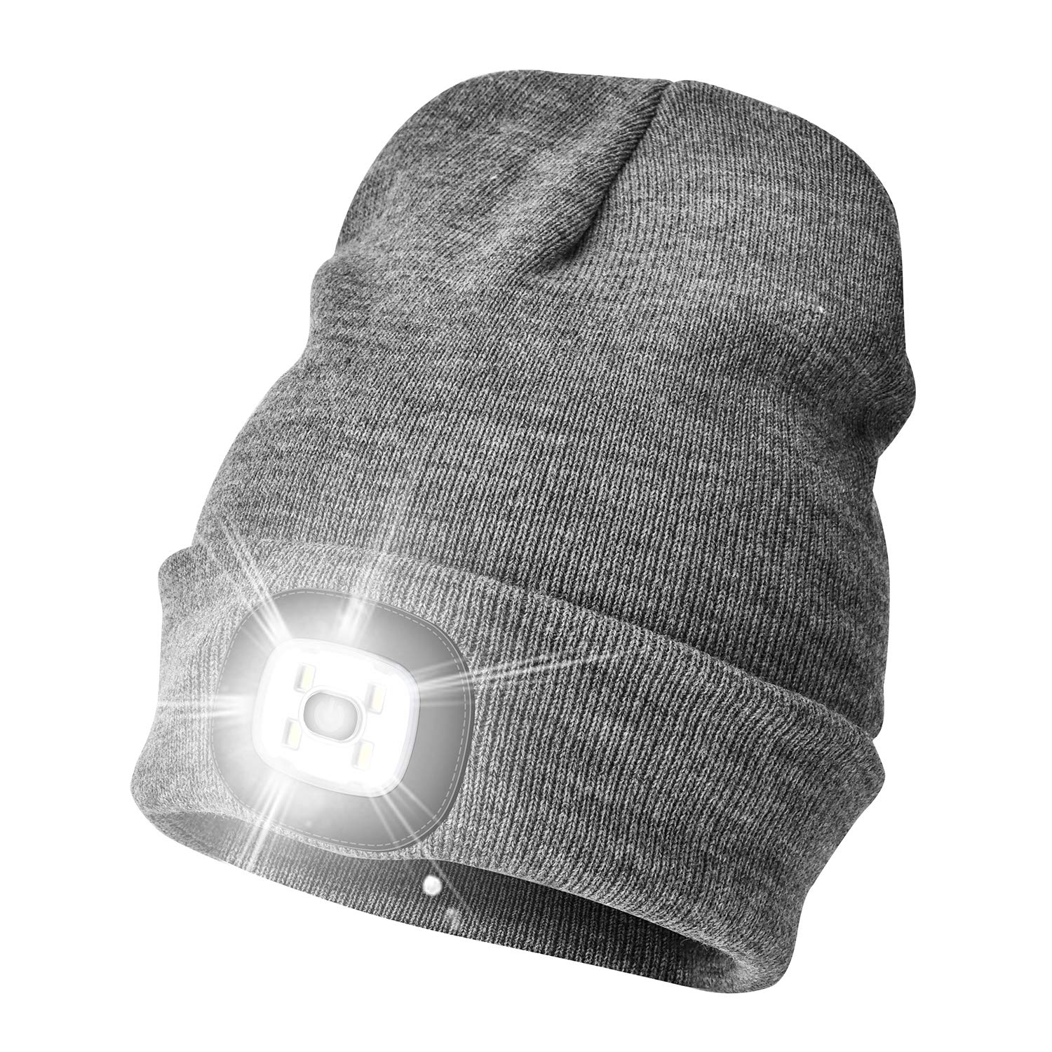 Bright Knit 4 LED Beanie Hat 