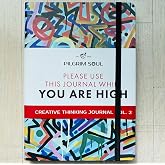 Pilgrim Soul The Original Creative Thinking Journal Vol 2: Please Use the Journal While High - A guided Journal with 50 fun, creative challenges designed to increase your creativity.
