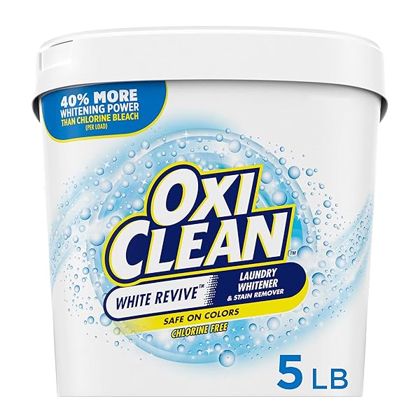 OXICLEAN WHITE REVIVE LAUNDRY WHITENER AND STAIN REMOVER...