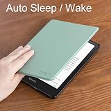 CoBak PU Leather Case for All-New 7" Kindle Paperwhite 12th Gen Matcha Green view 5