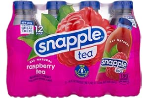 Snapple, Raspberry Tea, 16 Fl Oz, 12 Pack