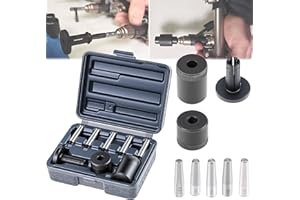 LEVANLIGHT 34720 Fuel Injector Seal Installer Kit - 8PC Tool Set for Single & Double O-Ring Seals, Compatible with Most Ford,