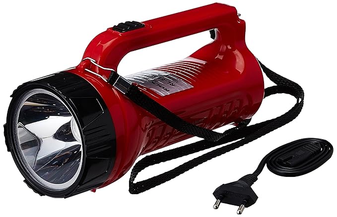 Rock Light RL-6650WT 7-Watt Rechargeable LED Torch (Color May Vary)