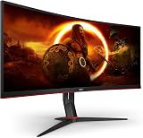 AOC CU34G2X 34 inch WQHD Curved 144Hz Gaming Monitor 3440x1440 VA AMD FreeSync view 4