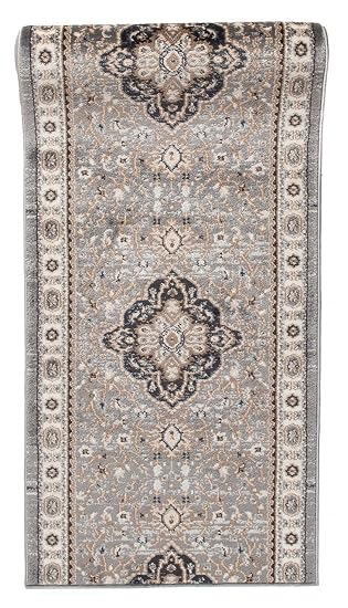Amazon De Laufer Teppich Flur In Grau Orientalisch Klassischer