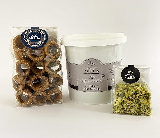 Nutella Crema Di Pistacchio 1kg 12 Cannoli Siciliani 50 Gr Granella Di Pistacchio Amazon It Alimentari E Cura Della Casa