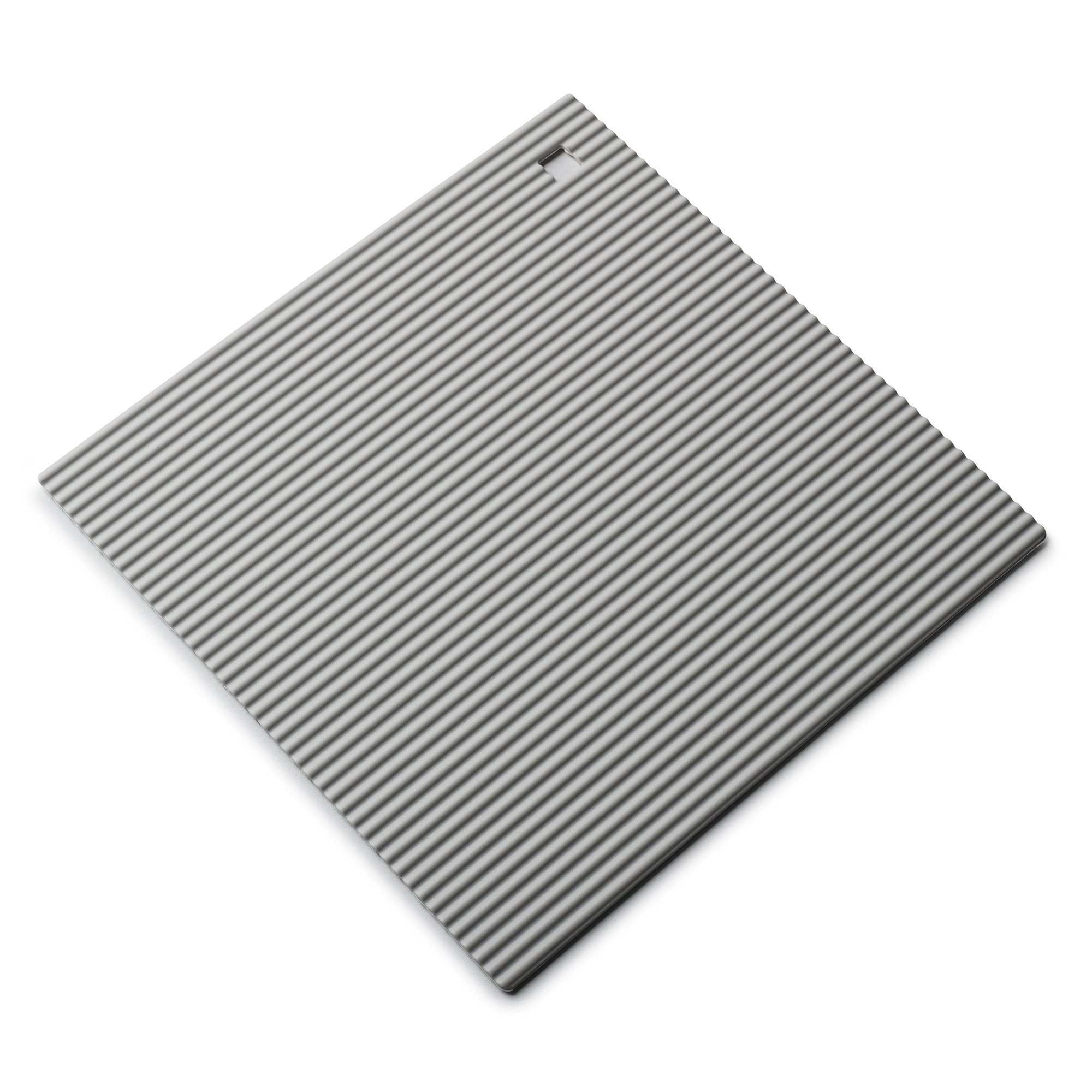 Zeal Silicone Heat Resistant Non-Slip Trivet, French Grey, 22 cm