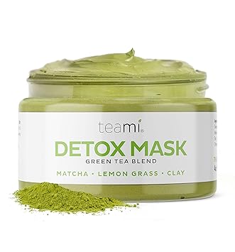 Download Amazon Com Teami Green Tea Matcha Detox Face Mask Deep Pore Cleansing Hydrating Blackhead Remover Mud Mask With Bentonite Clay Facial Masks Best For Acne Blackheads Wrinkles Pore Minimizer Anti PSD Mockup Templates