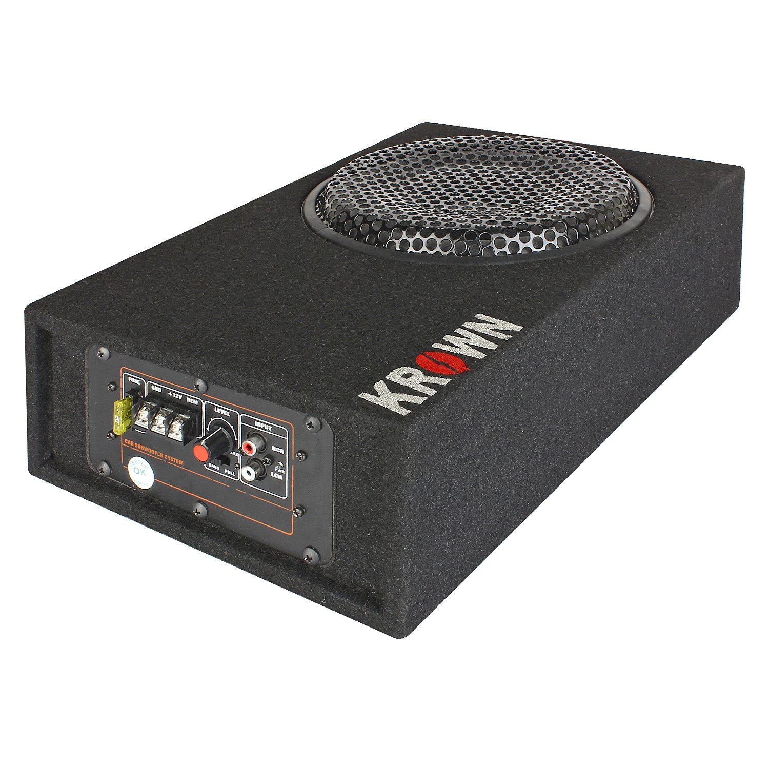 under seat bass tube