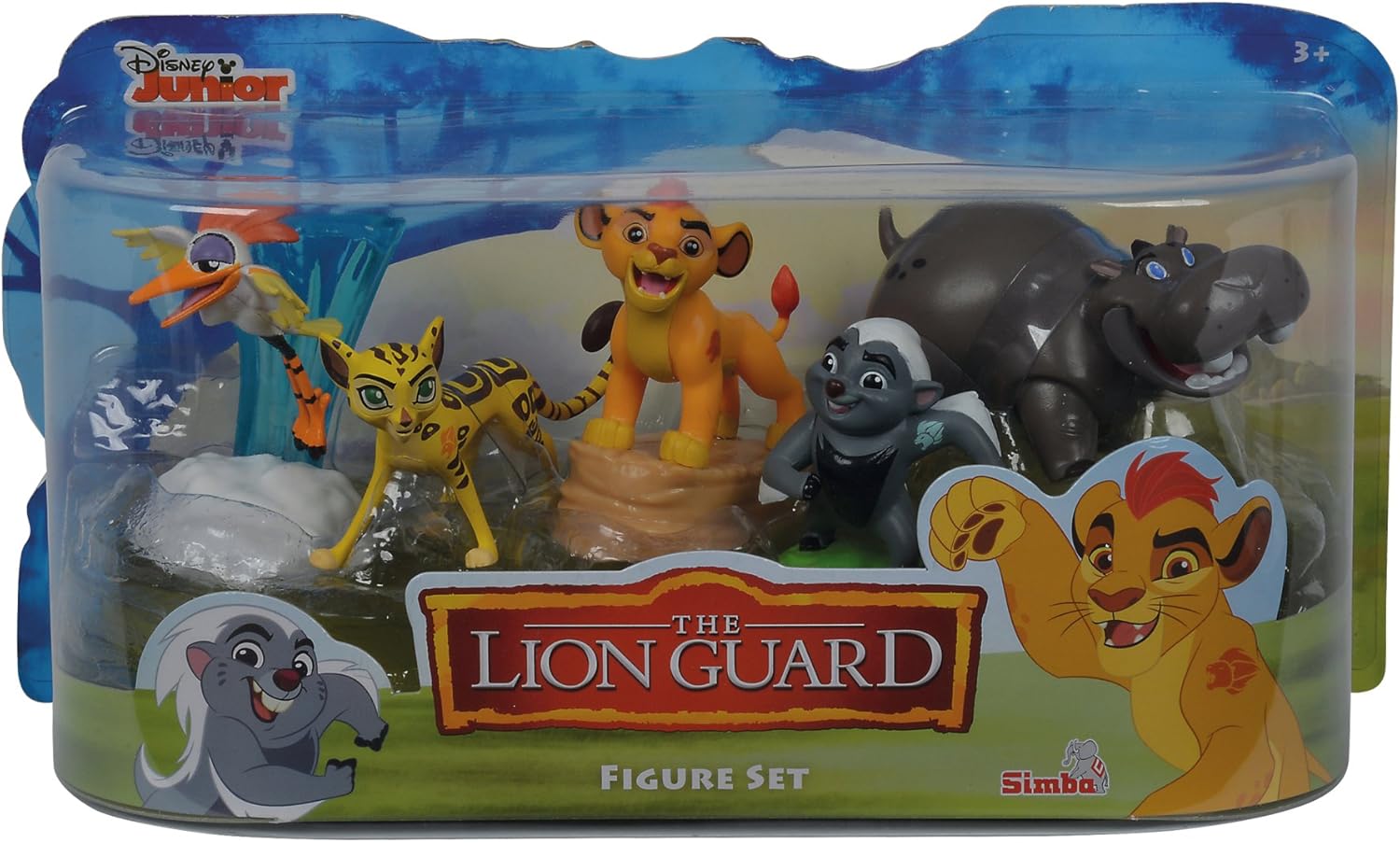 Simba 109318709 "Lion Guard Figure Set, 5Piece Amazon.co.uk Toys & Games
