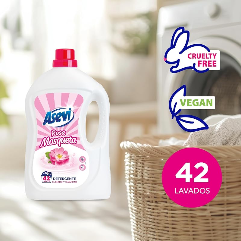 Detergente Líquido para Lavadora Rosa Mosqueta Pack 5 Uds. — foto 5 de 6