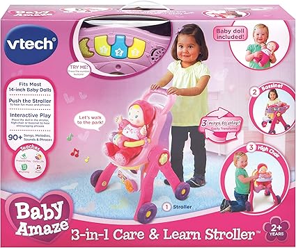 vtech baby doll stroller