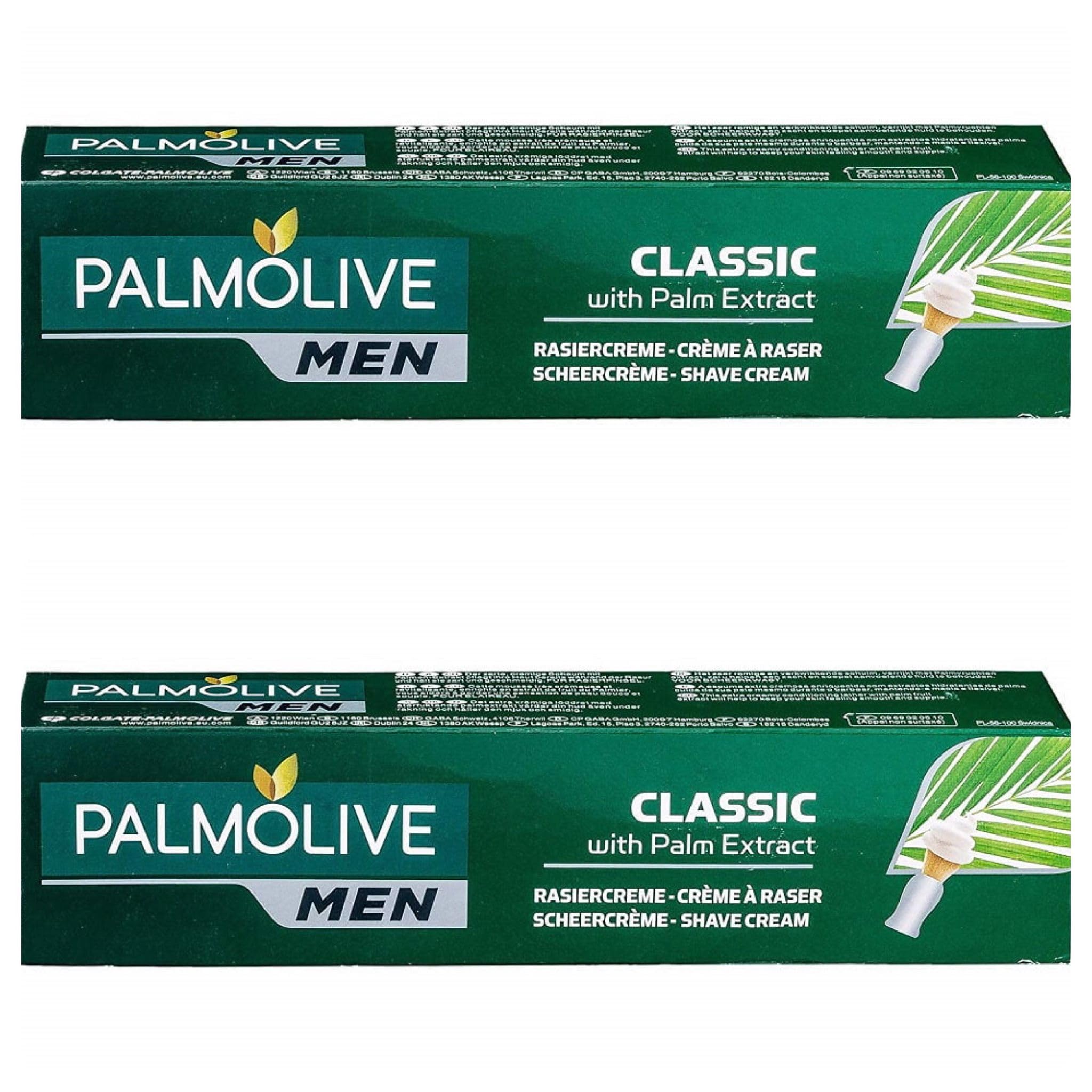 Colgate Palmolive Shaving Cream, (classic) Pack of 2