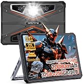 WT1 Pro 5G Rugged Tablet Android 16-11" 2K 120Hz 20080mAh Waterproof Tablet | 32GB+256GB/2TB, 33W Fast Charging, 64MP+16MP+20MP Gemini AI IP68/5G LTE WiFi/Face ID/OTG/GPS/Camping Light for Outdoor/IWork