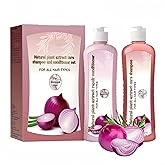 Onion Biotin and Rosemary Shampoo Set for Soft Hair & Shine for Hair Growth(Shampoo & Conditioner Set),8.38fl.oz*2