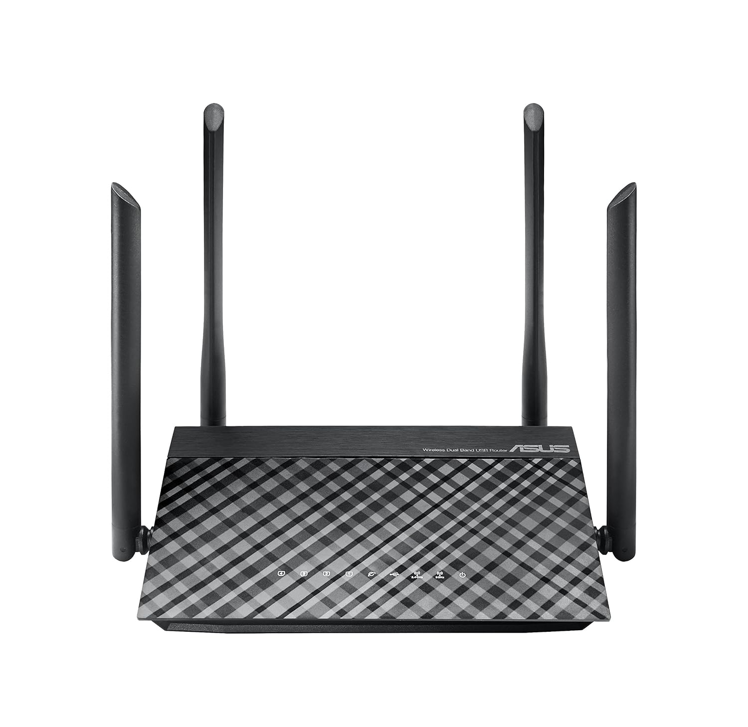 ASUS RT-AC1200G+ - Router inalámbrico Dual-Band AC1200 Gigabit (modo punto acceso, triple VLAN, aplicación ASUS router soportada)