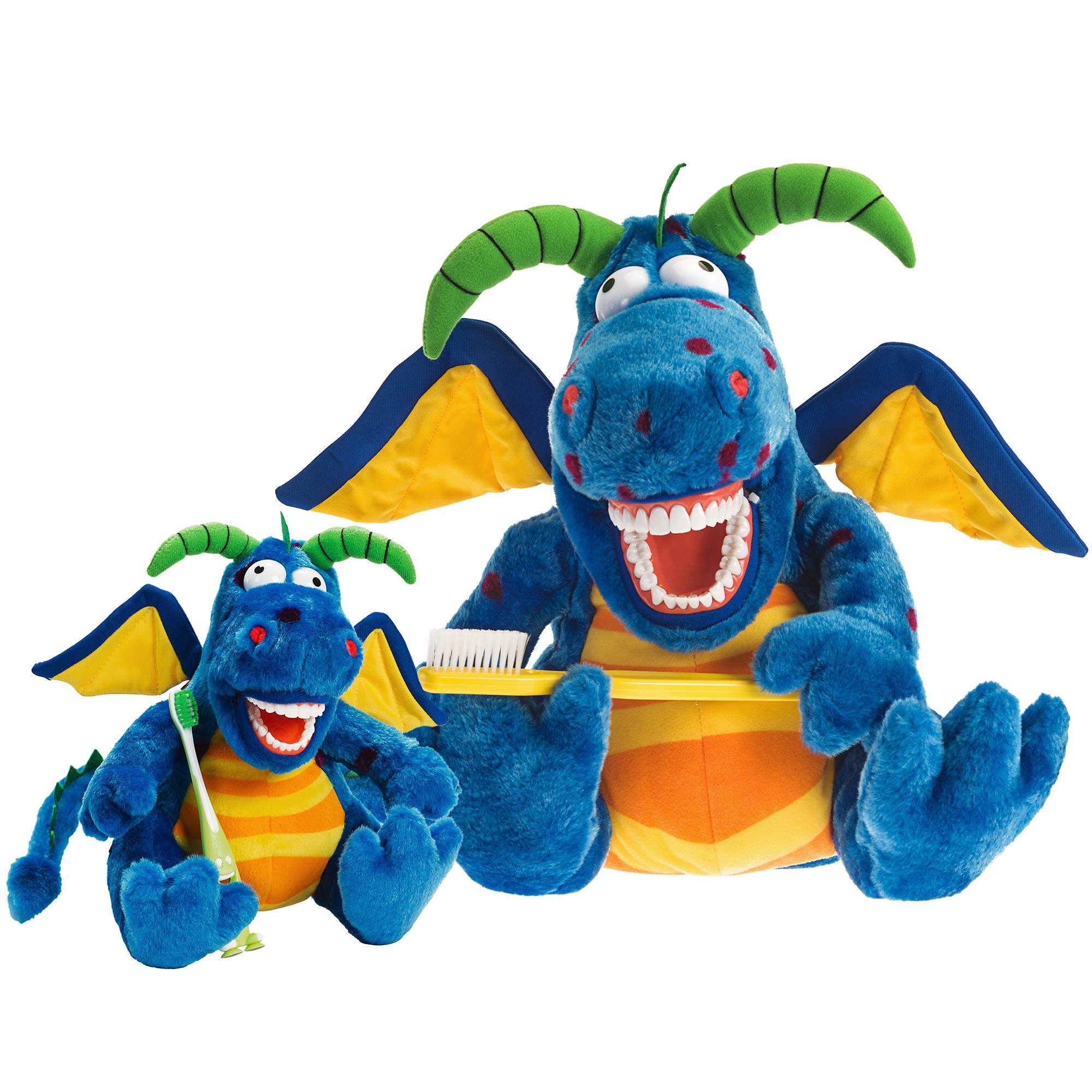 Buy StarSmilez Kids Tooth Brushing Dragon Plushies Set Helps Children