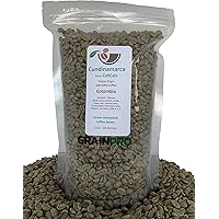 Single Origin Unroasted Green Coffee from Colombia (Cundinamarca - 2 Lb)