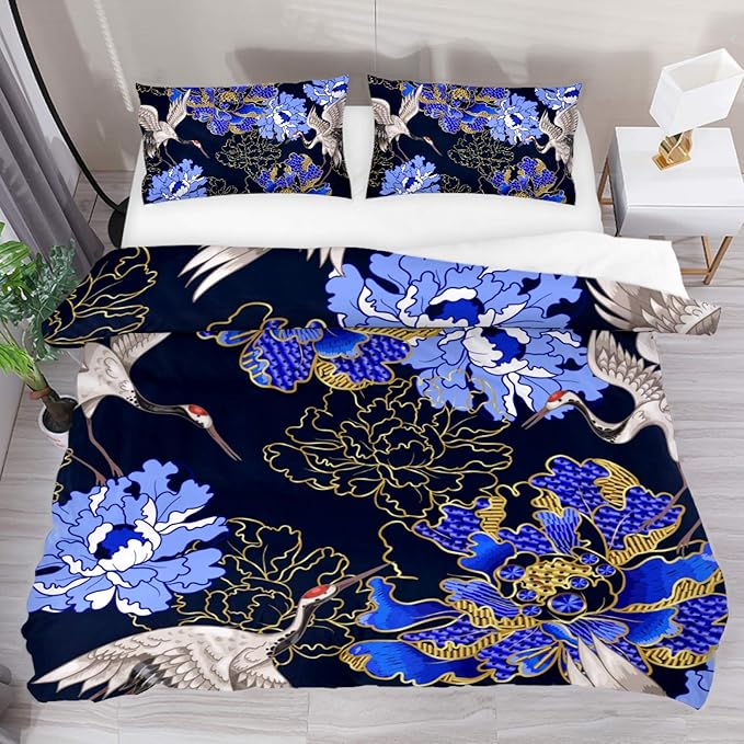 SLEEP ZONE Queen Bettwäsche-Set 4-teilig - Superweiche Nanotex Mikrofaser Mit Kühleffekt