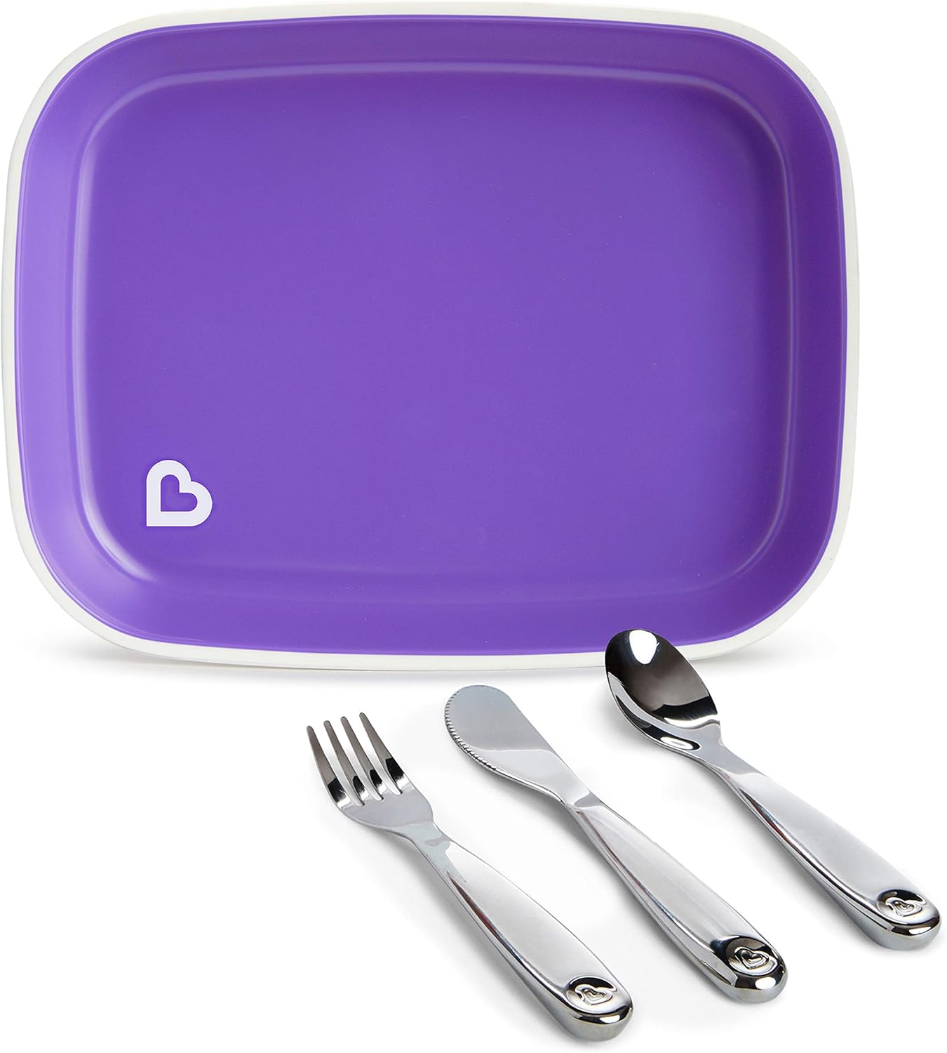 Munchkin Food Adventure Splash Toddler Dining Set, Includes Plate and