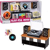 MGA's Miniverse Real Music Record Player Mini Collectibles, Mini Playable Record Player, Collectors, Gift, Beethoven