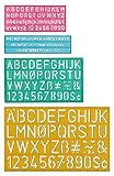 Westcott Lettercraft Plastic Lettering Guide