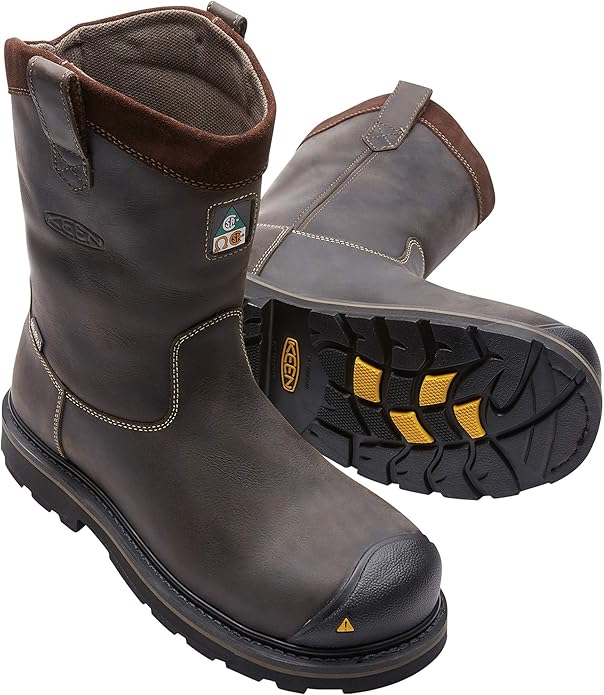 keen wellington work boots