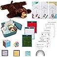 Calm Down Corner | Classroom and Special Education Must Haves | Boho Calming Corner Items for Kids | Calming Corner Kit with Sensory Mats, Posters, Solutions Wall, Sensory Toys