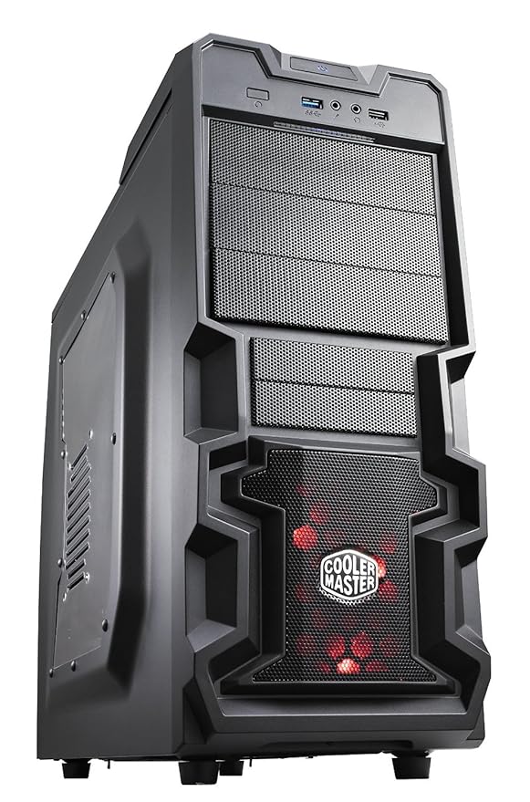 Cooler Master K-380 PC-Gehäuse 'ATX, micro-ATX, USB 3.0, Seitenfenster' RC-K380-KWN1
