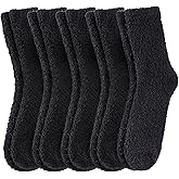MQELONG Womens Super Soft Fuzzy Cozy Home Sleeping Socks Microfiber Winter Warm Slipper Socks