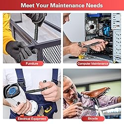 Bomivoi 42 in 1 Magnetic Screwdriver Set, DIY