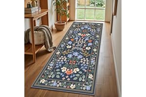 Azadx Runner Rug for Hallways 2'x 6' Washable Kitchen Runner Rugs with Rubber Backing Non-Slip Carpet Runners Rug Soft Faux Wool Ruggable Rugs for Hallways, Kitchen, Laundry, Bedroom, Bathroom