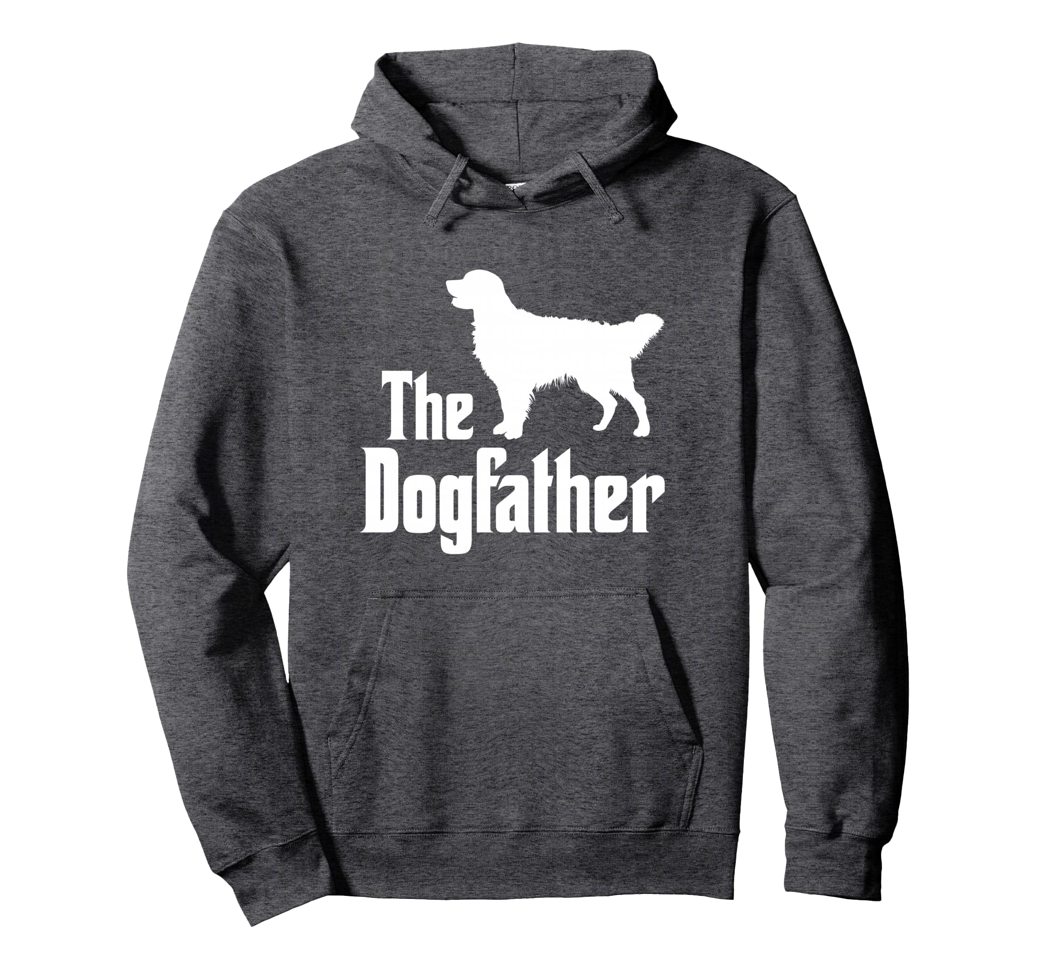 The Dogfather - funny dog gift, funny Golden Retriever Pullover Hoodie