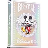 Bicycle Disney Limited Edition 100 Year Anniversary Playing Cards - Holographic Foil - Features 20+ Iconic Disney Characters
