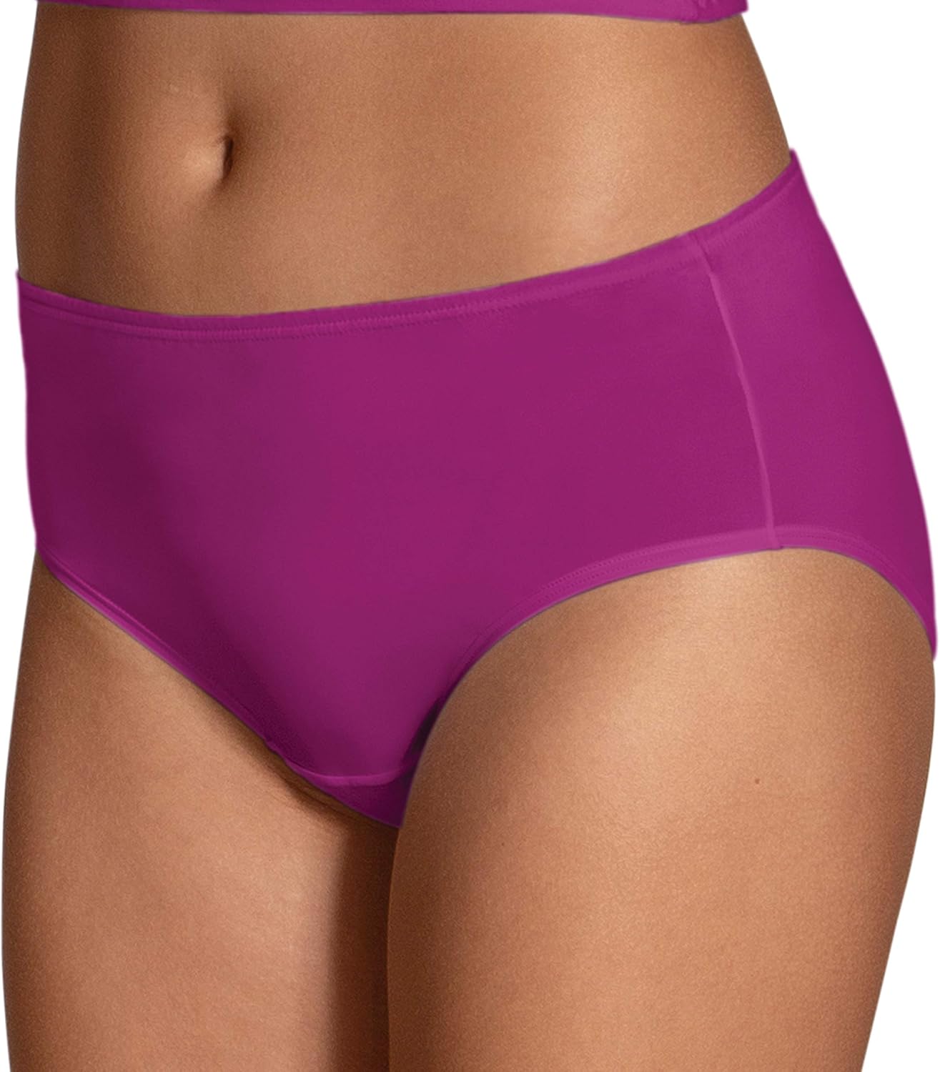 Fruit of the Loom Women's Underwear Cotton Stretch Panties (Regular & Plus Size) at  Women’s Clothing store