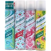 Batiste Dry Shampoo Original, Cherry, Blush, Tropical (4 pack) 6.73 oz