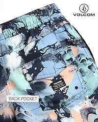 Volcom Boys' Swim Trunks - UPF 50+ Bathing Suit