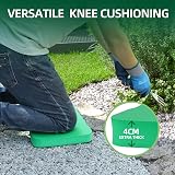 Ohuhu Premium Kneeling Pad Large 43x28x4cm Green Thick EVA Mat view 2