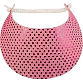 Lightweight Foam Visor Hat with Coil, Comfortable, No Headache, Made in USA