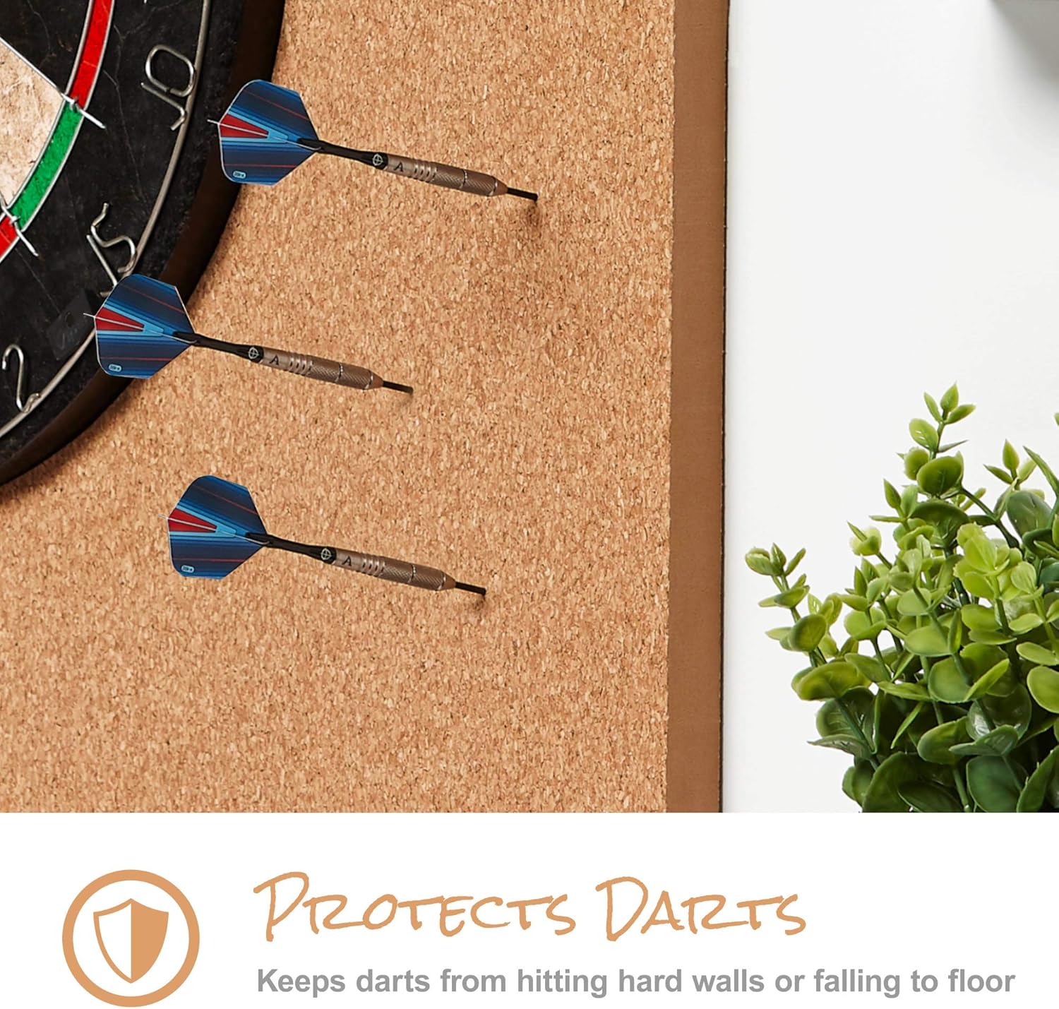 Viper by GLD Products Wall Defender III Dartboard Surround Cork : Sports & Outdoors
